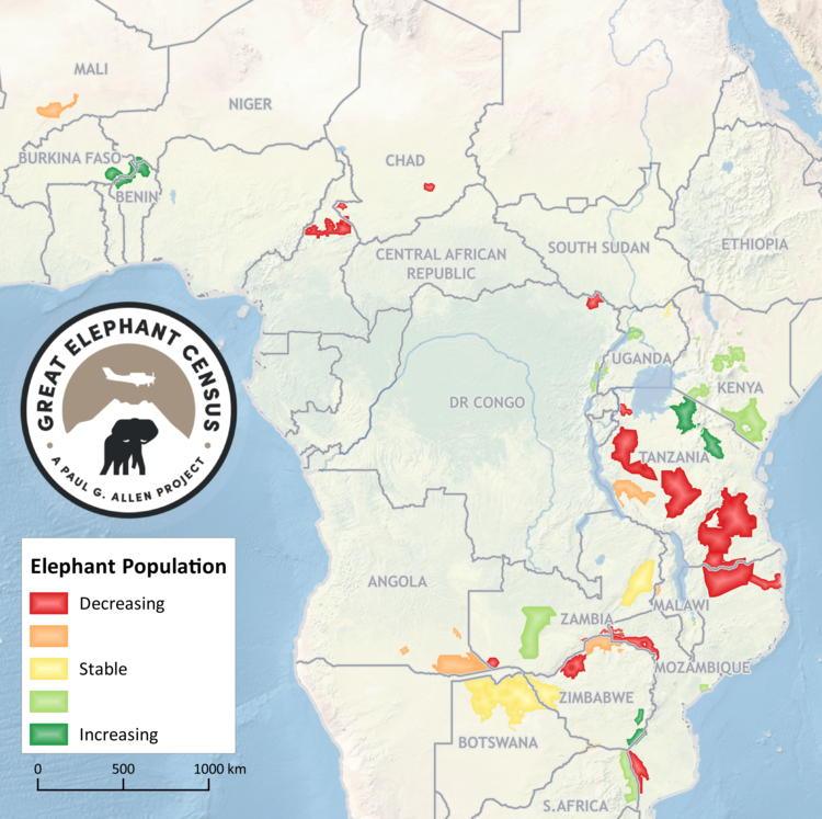 elephant locations tanzania